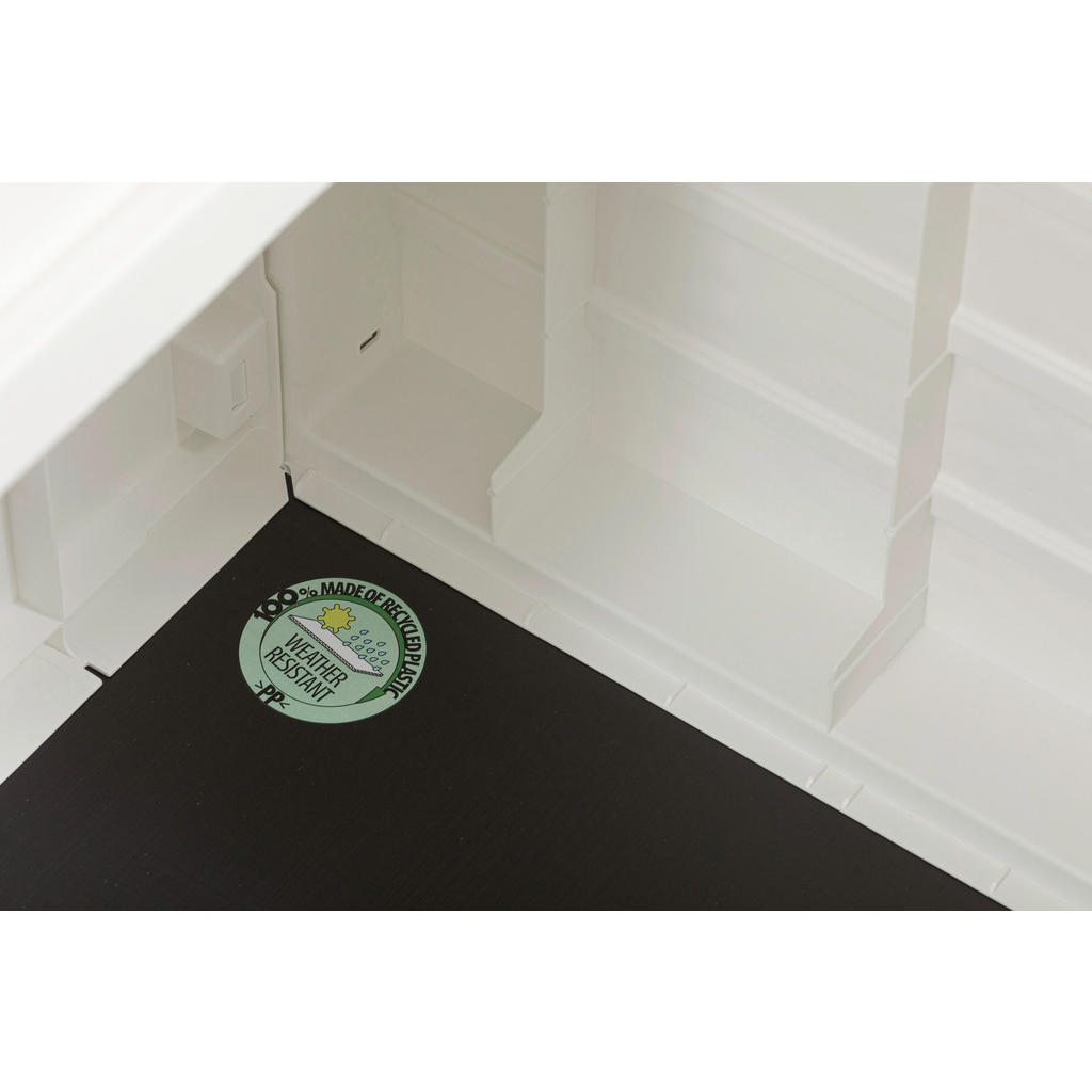 Thumbnail - Toomax Gartenbank Foreverspring weiß Kunststoff B/H/T: ca. 132,5x89x58 cm