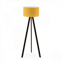 Opviq Stehleuchte PVC MDF B/H/T/L/D: ca. 38x140x38x38x38 cm E27 1 Brennstellen AYD - (38,00/38,00/140,00cm) - Opviq