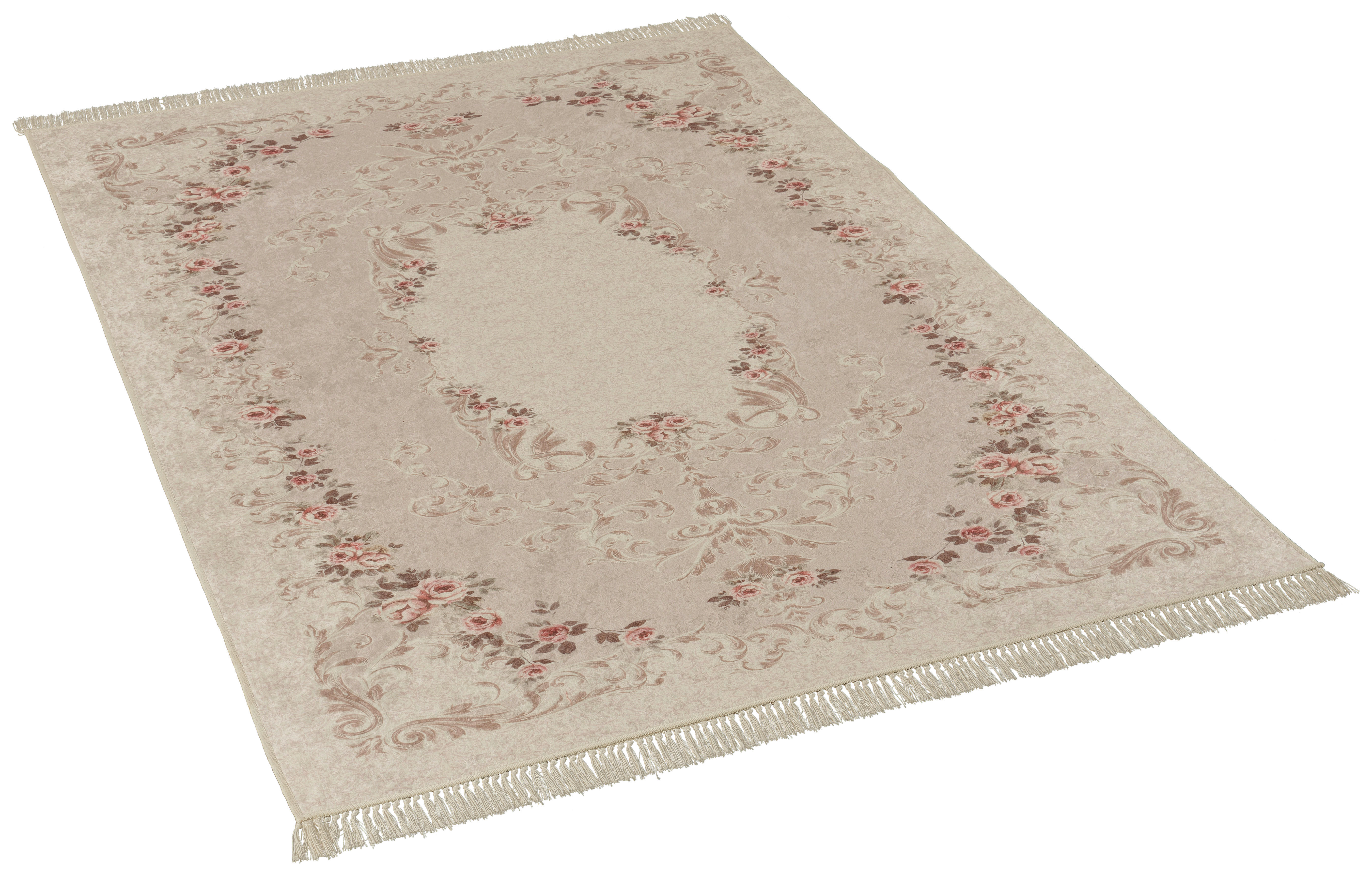 Druckteppich Sunshine creme B/L: ca. 80x150 cm günstig online kaufen