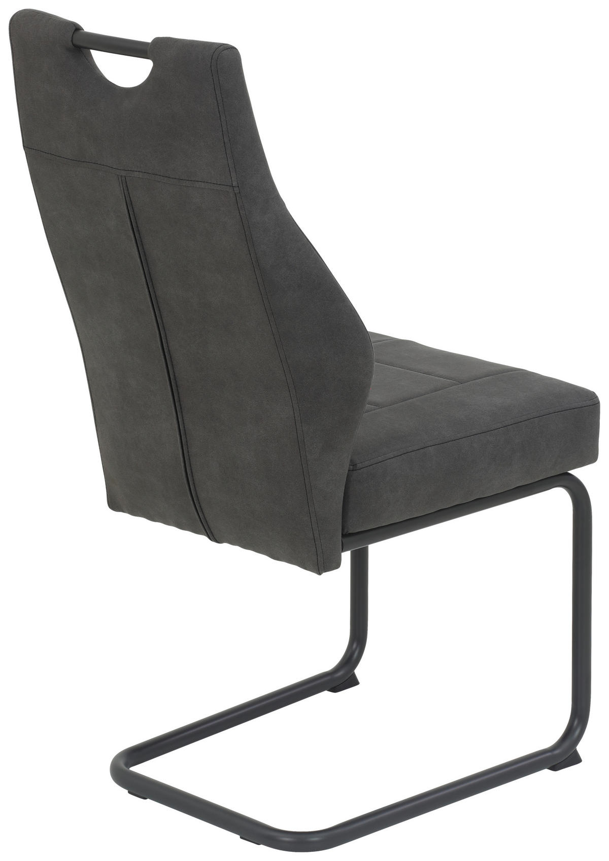 Essgruppe Inn Eiche schwarz anthrazit Holzwerkstoff B/H/T: ca. 140x76x90 cm Inn - Eiche/schwarz (140,00/76,00/90,00cm) - Hela
