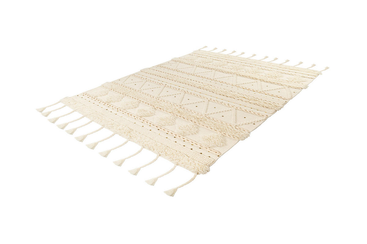 360Living Teppich Bohist creme B/L: ca. 160x230 cm Bohist - creme (160,00/230,00cm) - 360Living
