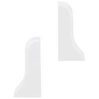 Endkappe weiß L/B/H: ca. 2,04x0,97x4,94 cm Endkappe für 48mm KST SL weiß - weiß (2,04/0,97/4,94cm)