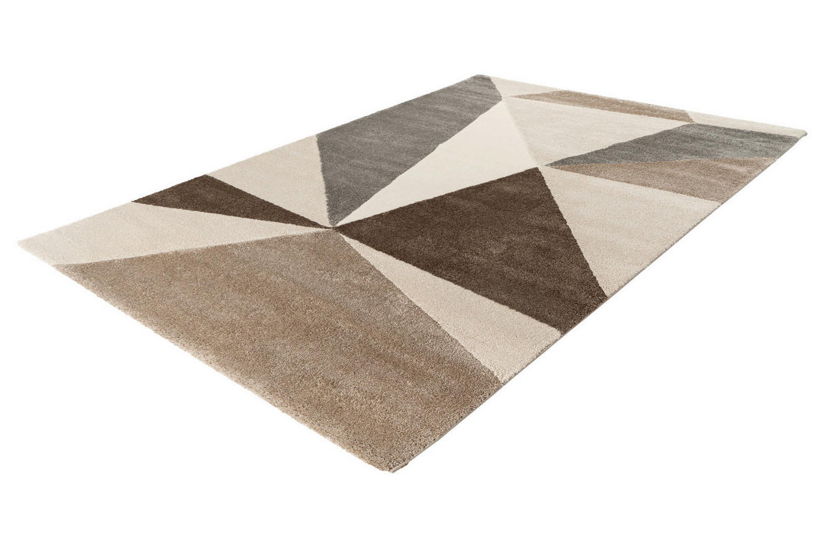 Obsession Teppich My Cascade taupe B/L: ca. 240x330 cm My Cascade - taupe (240,00/330,00cm) - Obsession