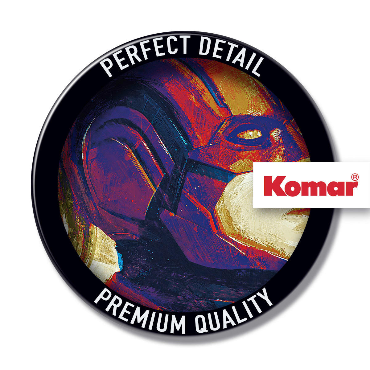 Komar Fototapete Avengers Captain Marvel Helmet D: ca. 125 cm Avengers Captain Marvel Helmet - (125,00cm) - Komar