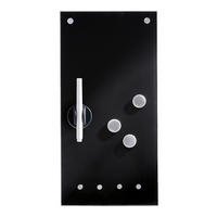 Zeller Memoboard Memoboard - schwarz (40,00/20,00/3,00cm) - Zeller