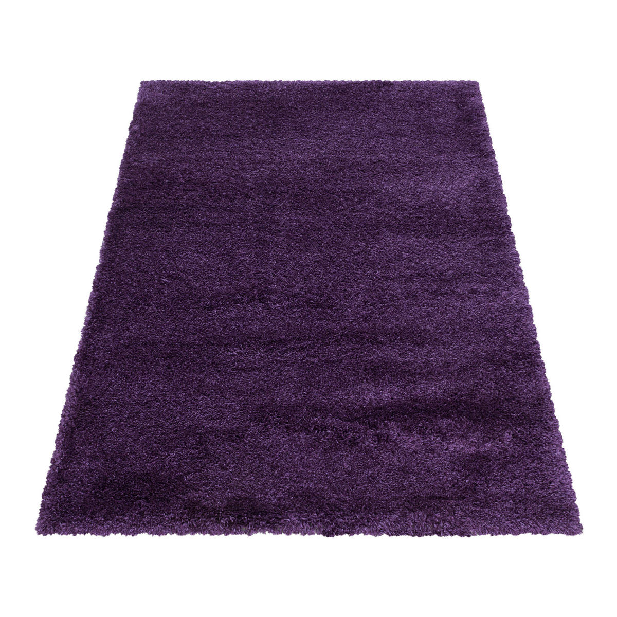 Ayyildiz Teppich FLUFFY lila B/L: ca. 160x230 cm FLUFFY - lila (160,00/230,00cm) - Ayyildiz
