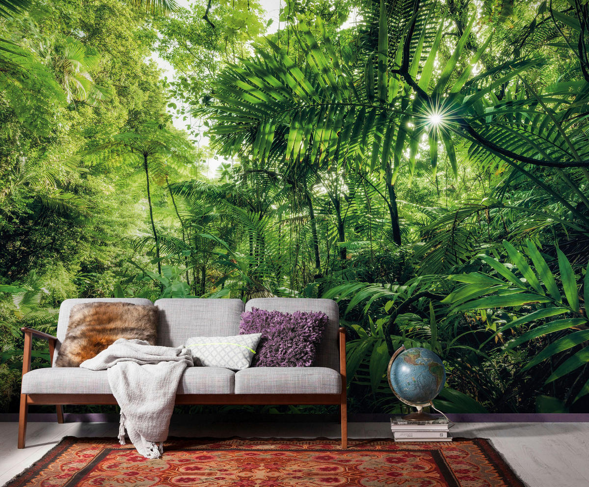 Komar Fototapete Into The Jungle B/L: ca. 400x250 cm Into The Jungle - (400,00/250,00cm) - Komar