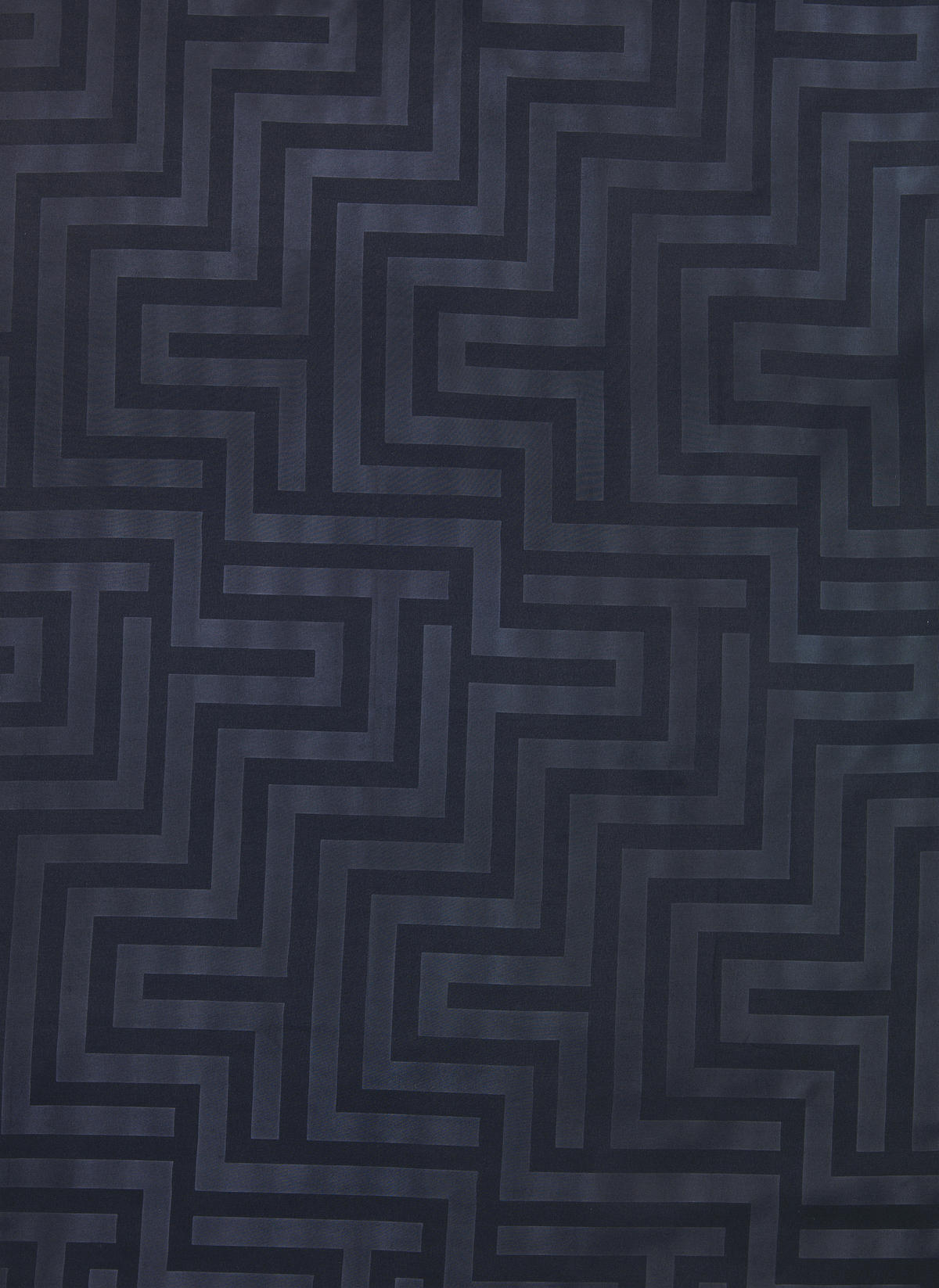 Microfaser Bettwäsche Bettwäsche-Microfaser_Labyrinth_gep - schwarz (200,00/200,00cm)
