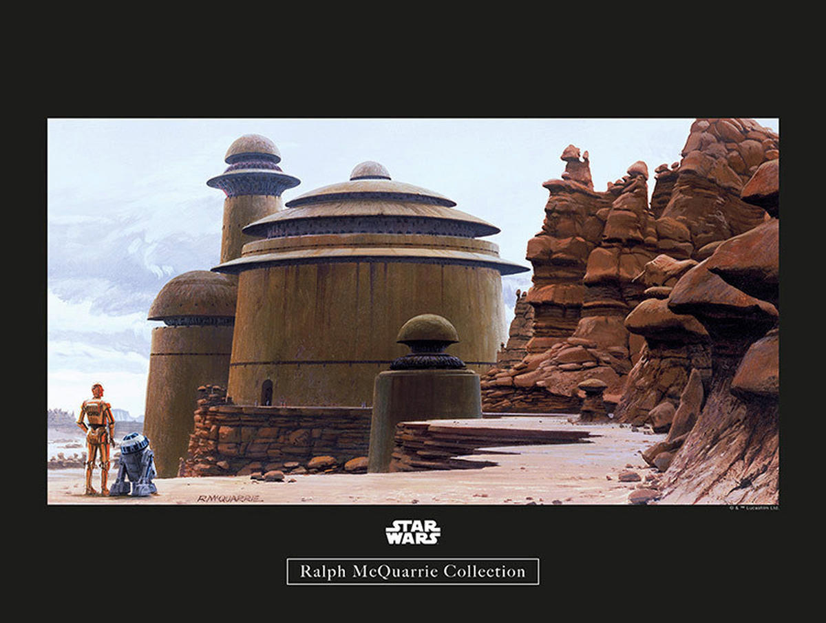 Komar Poster Star Wars Classic RMQ Jabbas Palace Star Wars B/L: ca. 40x30 cm Star Wars Classic RMQ Jabbas Palace - (40,00/30,00cm) - Komar