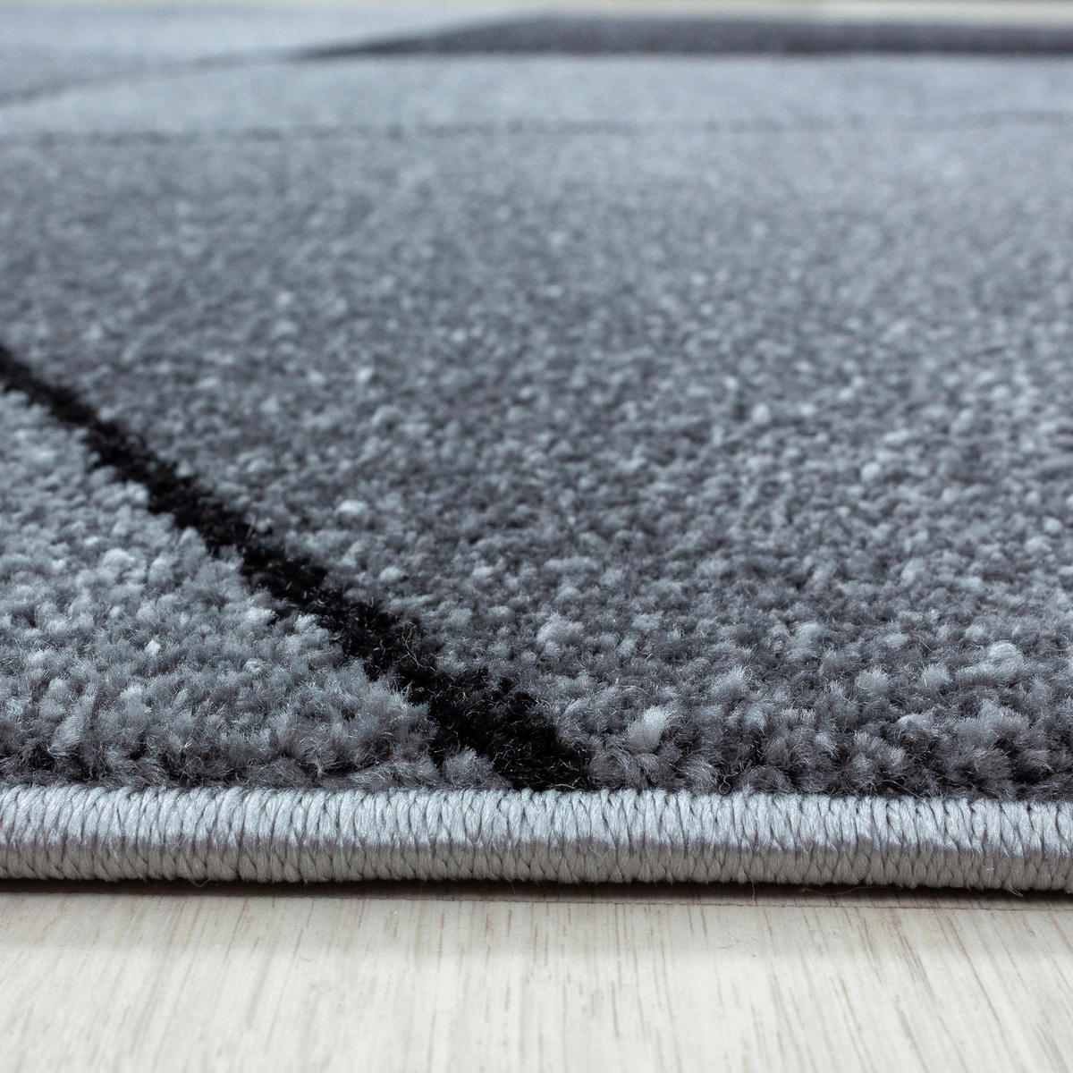 Ayyildiz Teppich BETA grau B/L: ca. 240x340 cm BETA - grau (240,00/340,00cm) - Ayyildiz