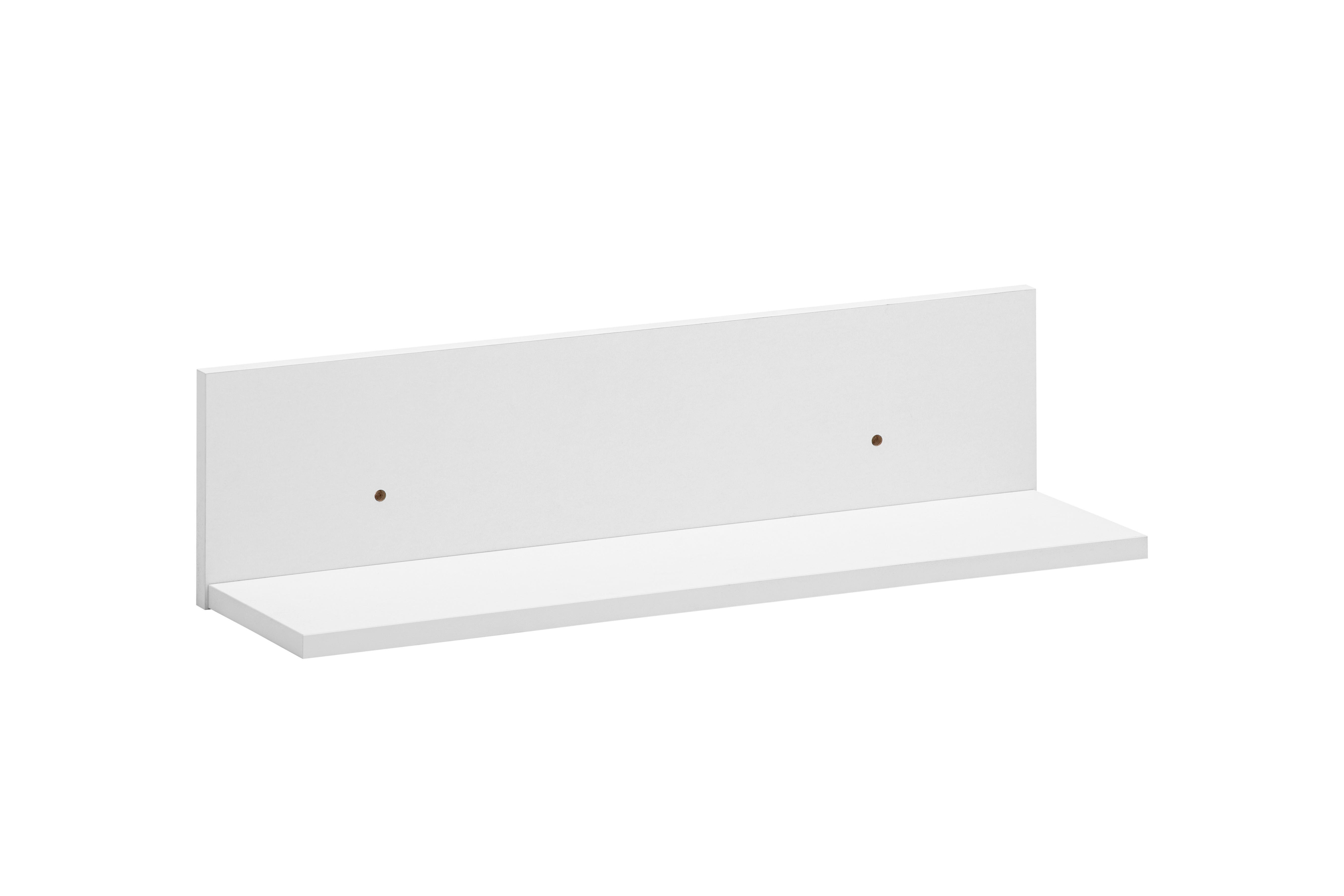 Regal Torge 2er-Set weiß matt B/H/T: ca. 60x15,7x17,3 cm Torge 2er-Set - weiß (60,00/15,70/17,30cm) - Möbelpartner