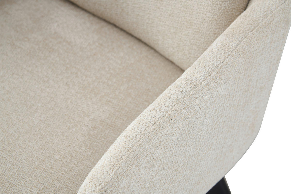 Stuhl SOPHIE, 2er Set creme schwarz B/H/T: ca. 53x87x62 cm SOPHIE, 2er Set - creme/schwarz (53,00/87,00/62,00cm) - xonox.home