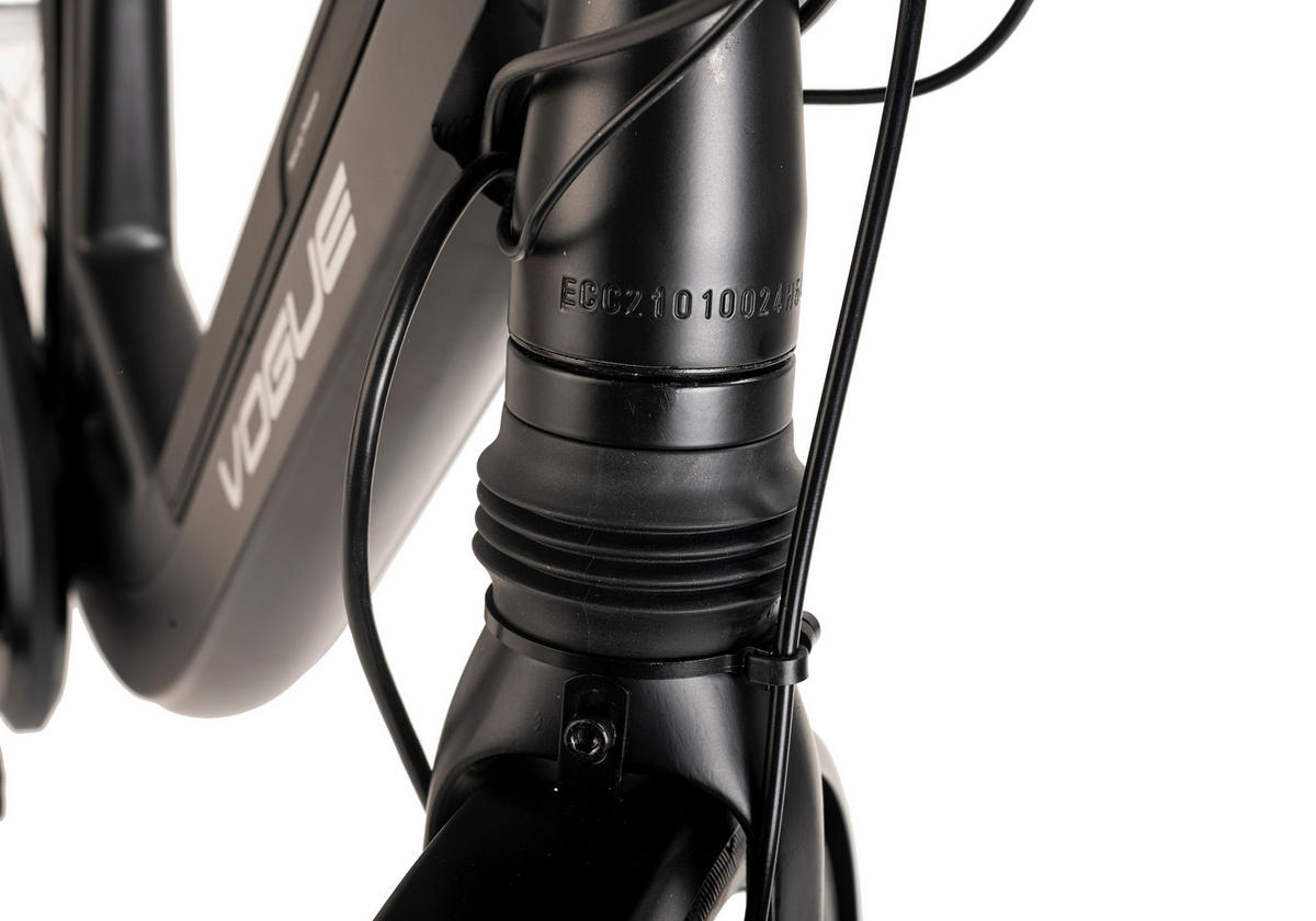 VOGUE BIKE E-Citybike Mestengo Mestengo 28 Zoll Rahmenhöhe 50 cm 7 Gänge schwarz schwarz ca. 250 W ca. 28 Zoll Mestengo - schwarz - VOGUE BIKE