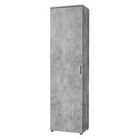 Mehrzweckschrank Kreta Beton Optik B/H/T: ca. 50x184x34,5 cm Kreta - (50,00/184,00/34,50cm)
