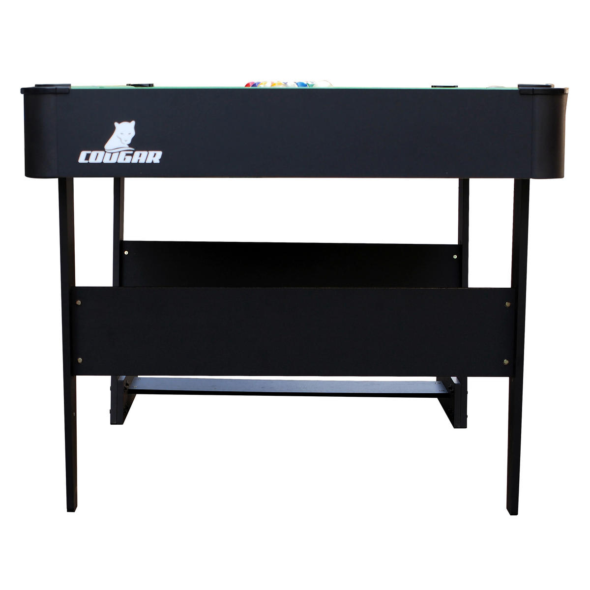 Cougar Billardtisch Hustle XL B/H/L: ca. 91x79x183 cm Hustle XL - schwarz/grün (183,00/91,00/79,00cm) - Cougar