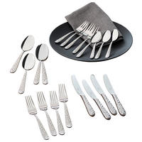 JUSTINUS Besteckset Edelstahloptik Edelstahl 20 tlg. Besteckset_Invictus_20tlg. - Edelstahloptik (25,00/16,00/5,00cm) - JUSTINUS