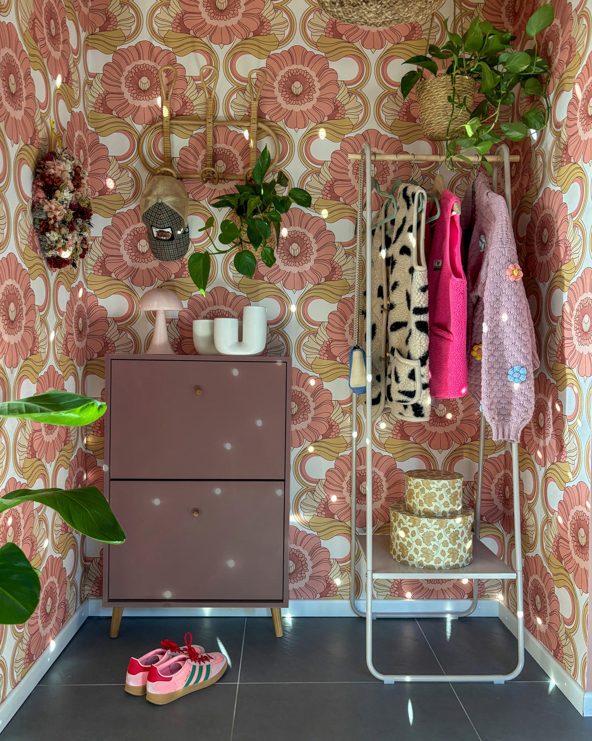 Schuhkipper Bjarne, 2er mauve B/H/T: ca. 59,8x92,2x19,55 cm Bjarne, 2er - mauve (59,80/92,20/19,55cm) - Schildmeyer