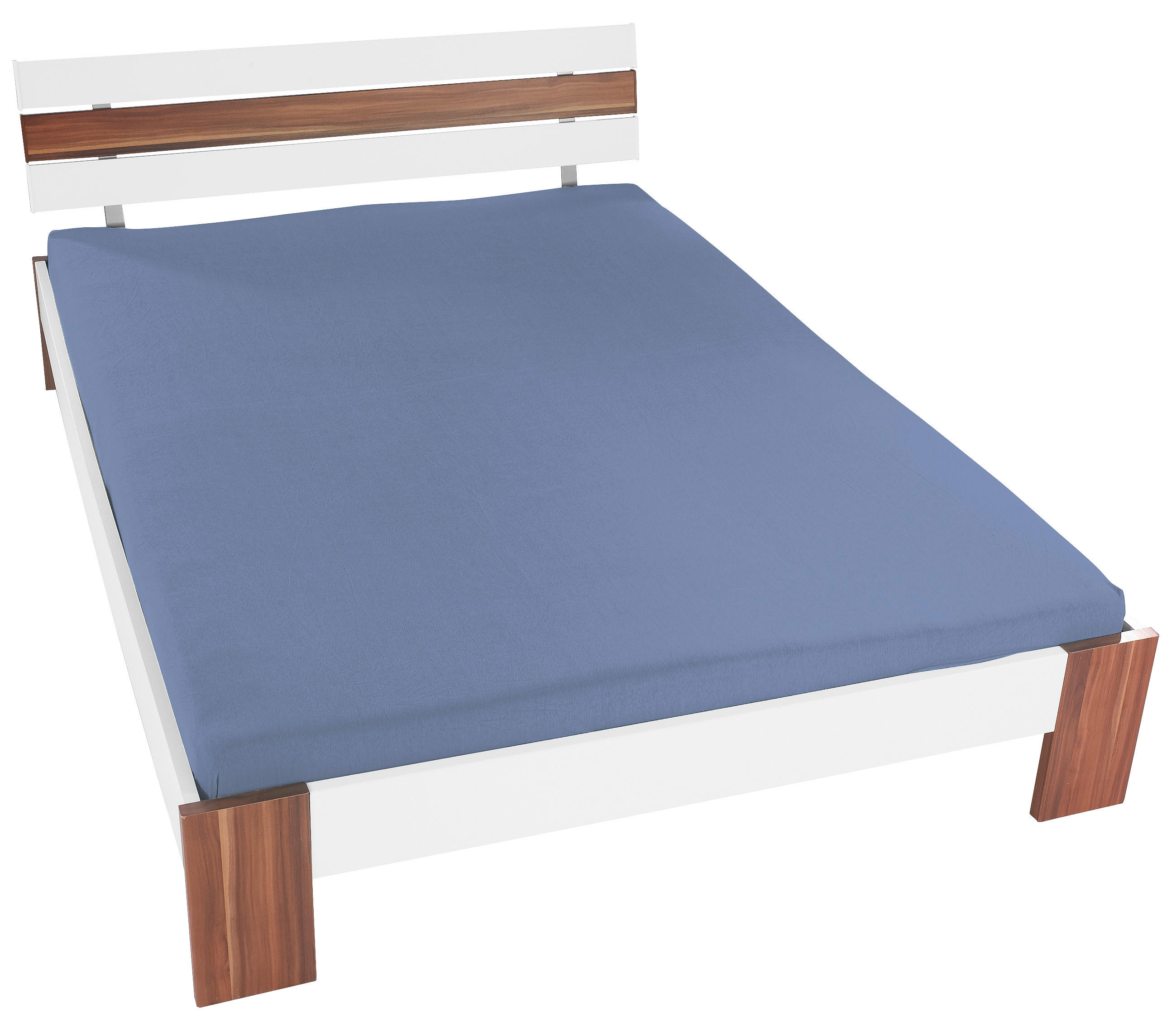 Spannbetttuch Jersey Spannbetttuch_Jersey 180x200cm - hellblau (180,00/200,00cm) - oh cosy