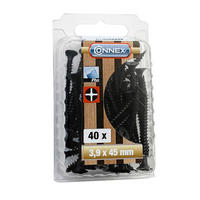 Akustikpaneel-Schrauben 40 tlg. Akustikpaneel-Schraube_40Stck. schw
