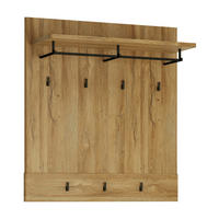 Garderobenpaneel Cortina Eiche Grand-Son Nachbildung B/H/T: ca. 94x101x33 cm Cortina - Eiche (94,00/101,00/33,00cm)