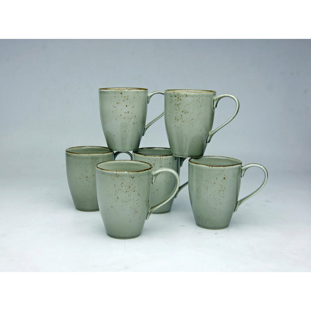 Thumbnail - CreaTable Kaffeebecher NATURE COLLECTION grau Steinzeug