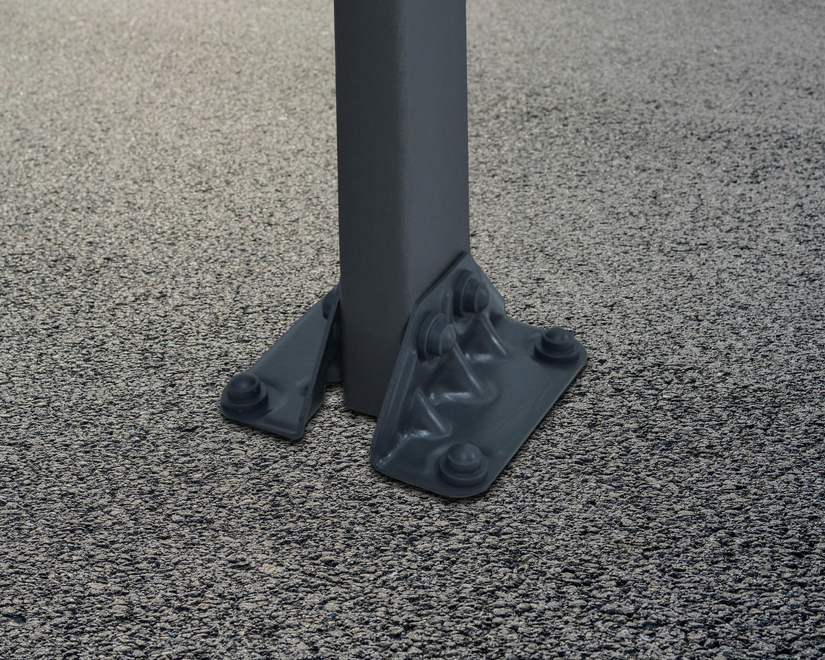 Palram Carport Atlas B/H/L: ca. 288x243x495 cm Atlas - anthrazit (495,00/288,00/243,00cm) - Palram