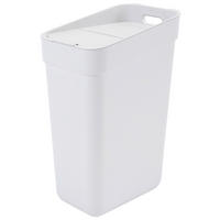 Curver Abfalleimer weiß B/H/L: ca. 24,6x55,1x36,7 cm Abfalleimer_ca.30l - weiß (36,70/24,60/55,10cm) - Curver