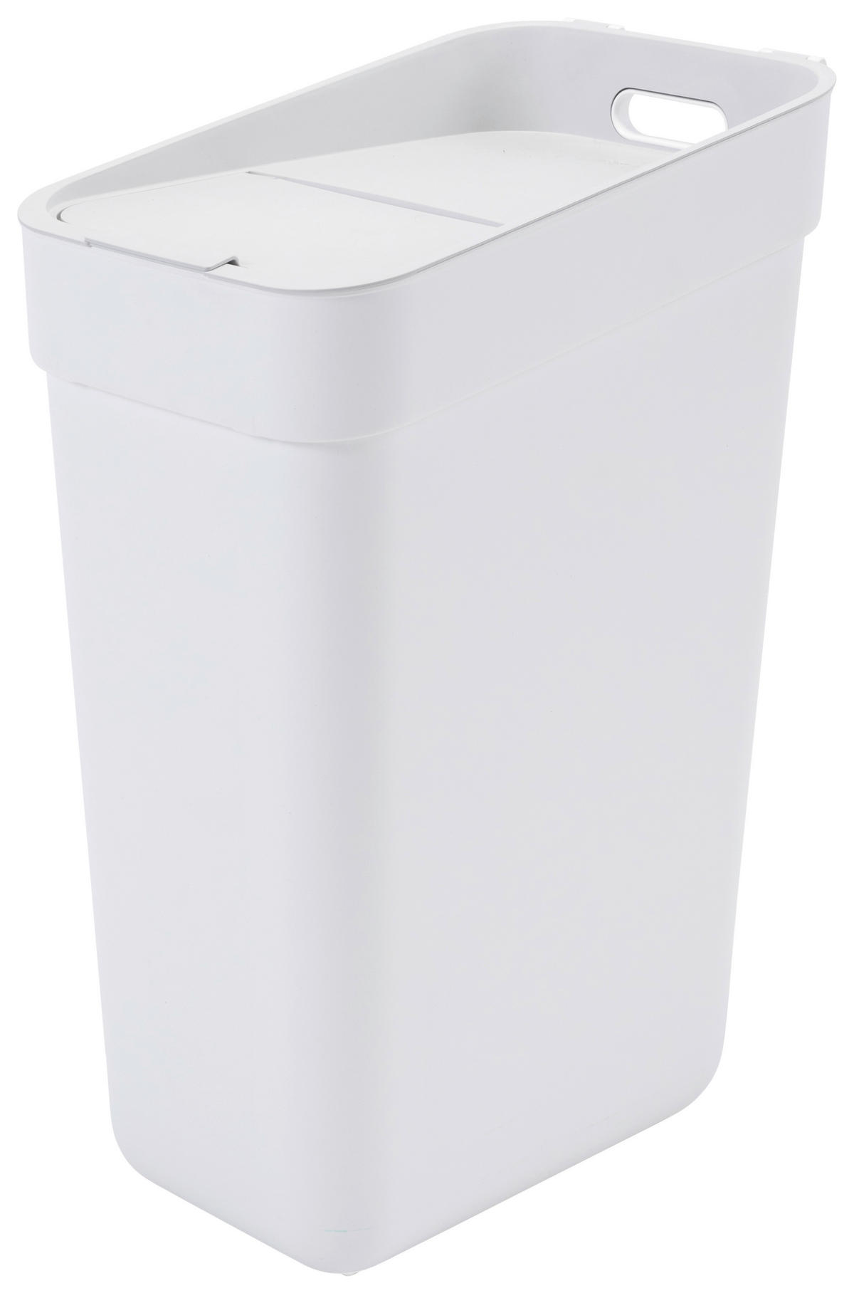 Curver Abfalleimer weiß B/H/L: ca. 24,6x55,1x36,7 cm Abfalleimer_ca.30l - weiß (36,70/24,60/55,10cm) - Curver
