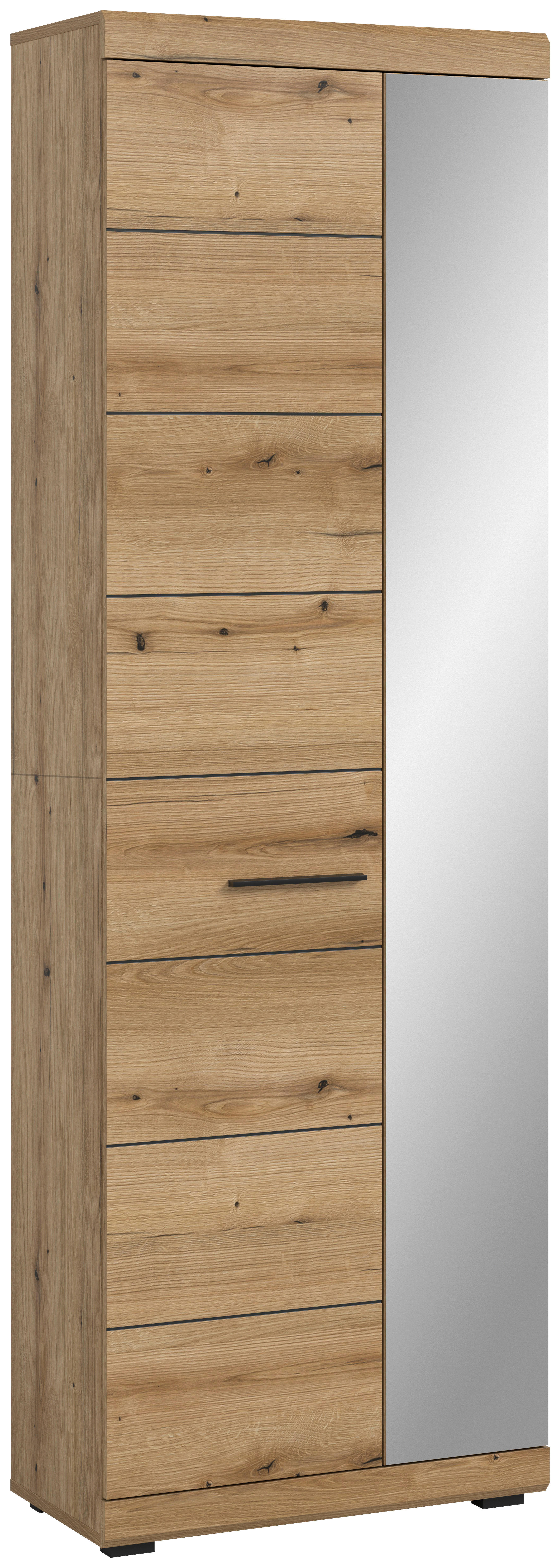Garderobenschrank SCOUT Evoke Oak Nachbildung B/H/T: ca. 62x197x37 cm SCOUT - (62,00/197,00/37,00cm) - xonox.home