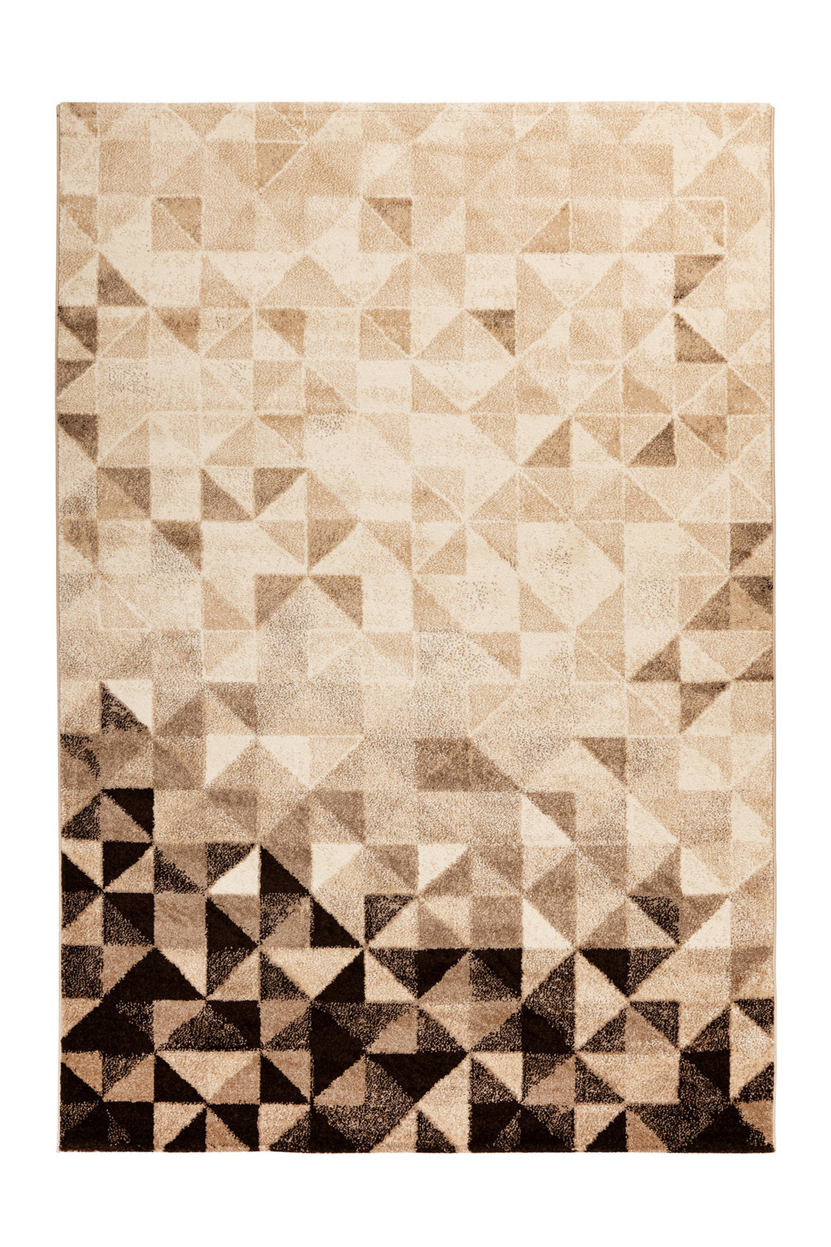 360Living Teppich Naila creme B/L: ca. 120x170 cm Naila - braun/creme (120,00/170,00cm) - 360Living