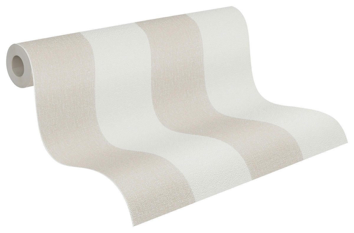 A.S.Creation Vliestapete braun beige B/H/D: ca. 53x1005x9,7 cm Vliestapete - beige/braun (9,70/1005,00cm) - A.S.Creation