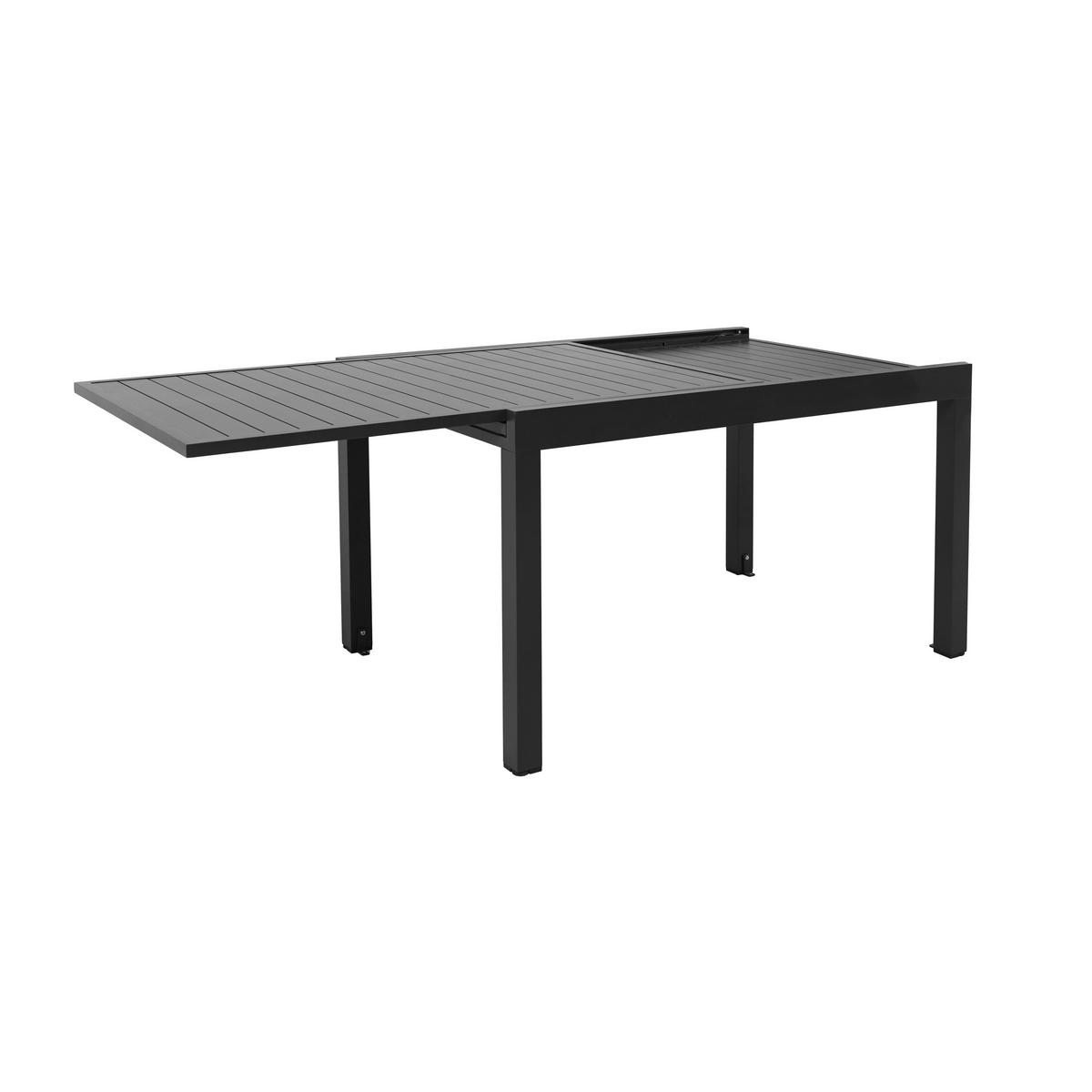 POCOline Gartentisch dunkelgrau Aluminium B/H/L: ca. 90x75x135 cm Gartentisch_Maja - dunkelgrau (135,00/90,00/75,00cm) - POCOline