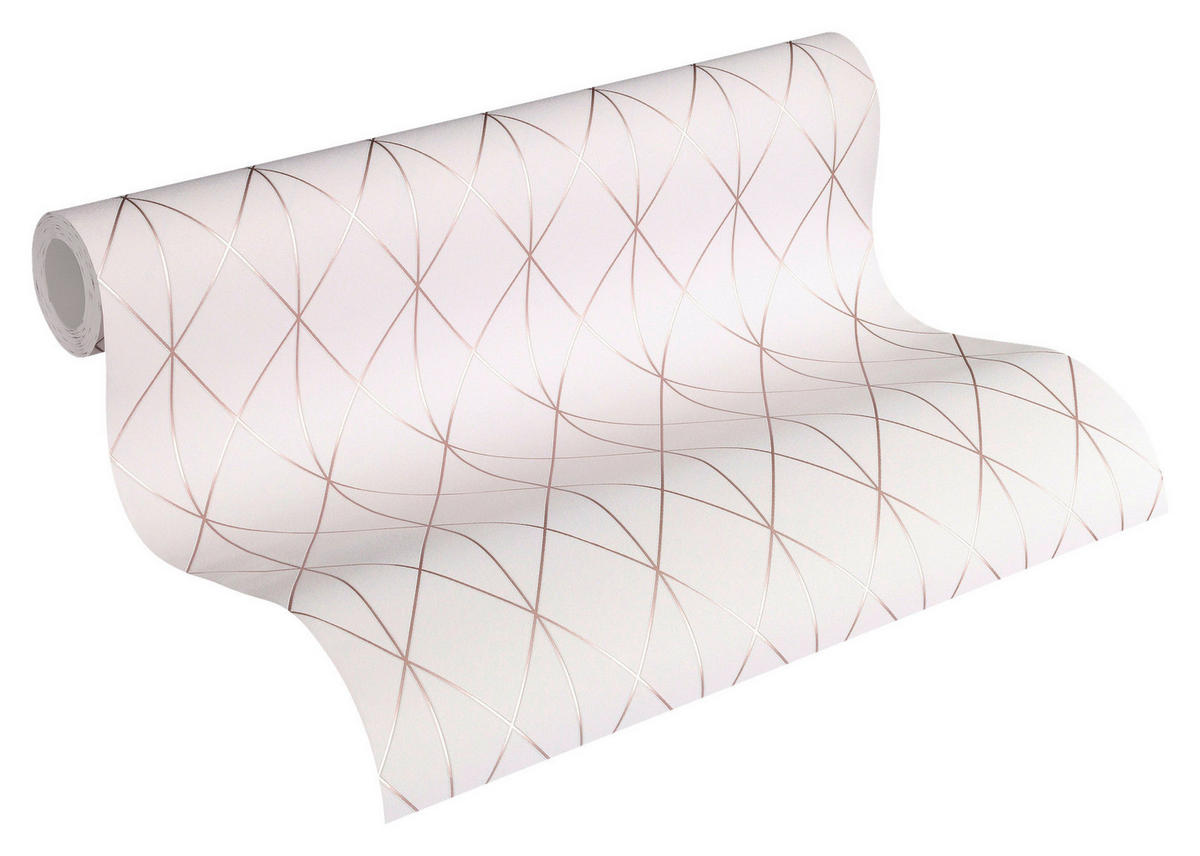 A.S.Creation Vliestapete Designdschungel 2 by Laura N. Grafik rosa B/L: ca. 53x1005 cm Designdschungel 2 by Laura N. - rosa (53,00/1005,00cm) - A.S.Creation