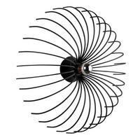 Opviq Wandleuchte schwarz Metall B/H/L: ca. 16x56x16 cm E27 1 Brennstellen Aspendos - schwarz (16,00/16,00/56,00cm) - Opviq