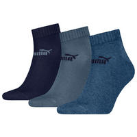 Damen & Herren-Socken Puma jeansblau 3 Packstücke Größe 39-42 Puma - jeansblau - Puma