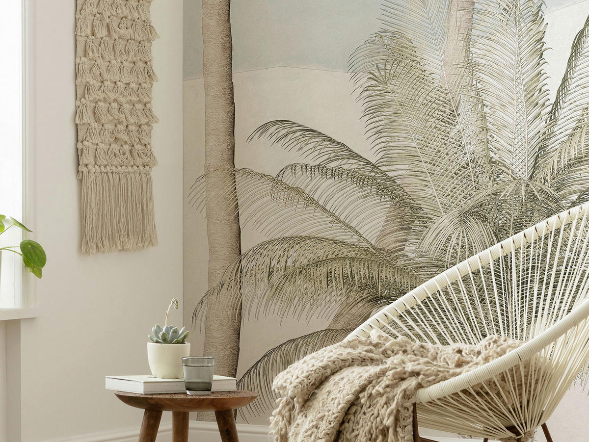 Komar Fototapete Palm Oasis B/L: ca. 200x280 cm Palm Oasis - (200,00/280,00cm) - Komar