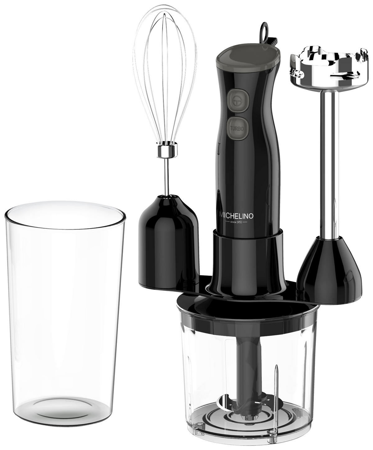 MICHELINO Stabmixerset 74222 schwarz Michelino - schwarz - MICHELINO