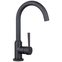 SCHÜTTE Armatur Cornwall schwarz Chrom B/H/T: ca. 19,8x33,7x4,3 cm Cornwall - schwarz (19,80/33,70/4,30cm) - Schütte