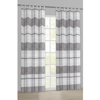 Kombivorhang Capri weiß B/L: ca. 135x245 cm Capri - weiß/taupe (135,00/245,00cm)