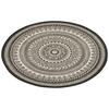 In-/Outdoor-Teppich Ambiente schwarz D: ca. 160 cm Ambiente - schwarz (160,00cm)