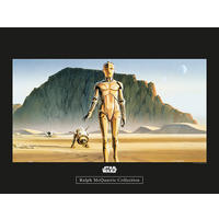 Komar Poster Star Wars Classic RMQ Droids Star Wars - Intro B/L: ca. 40x30 cm Star Wars Classic RMQ Droids - (40,00/30,00cm) - Komar