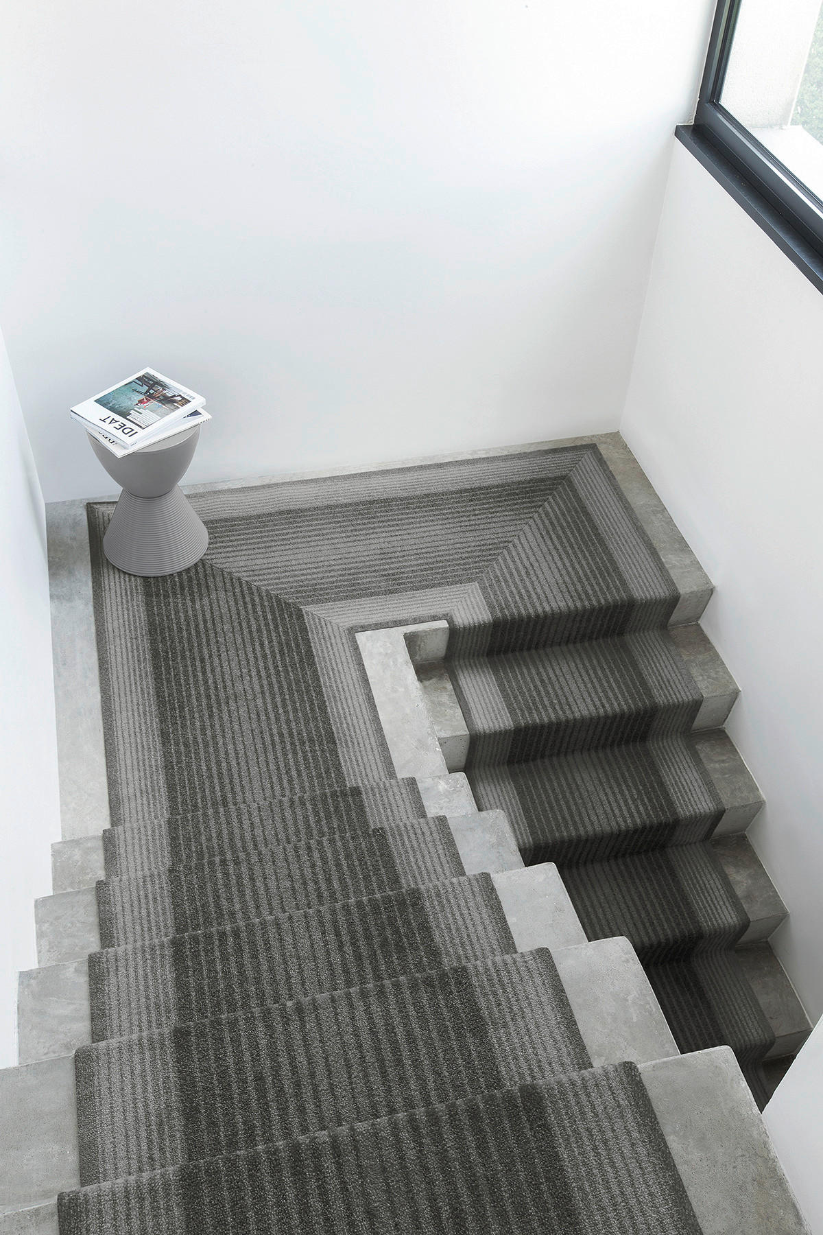 Läufer Tratto grau B: ca. 67 cm pro Meter Tratto - grau (67,00cm)