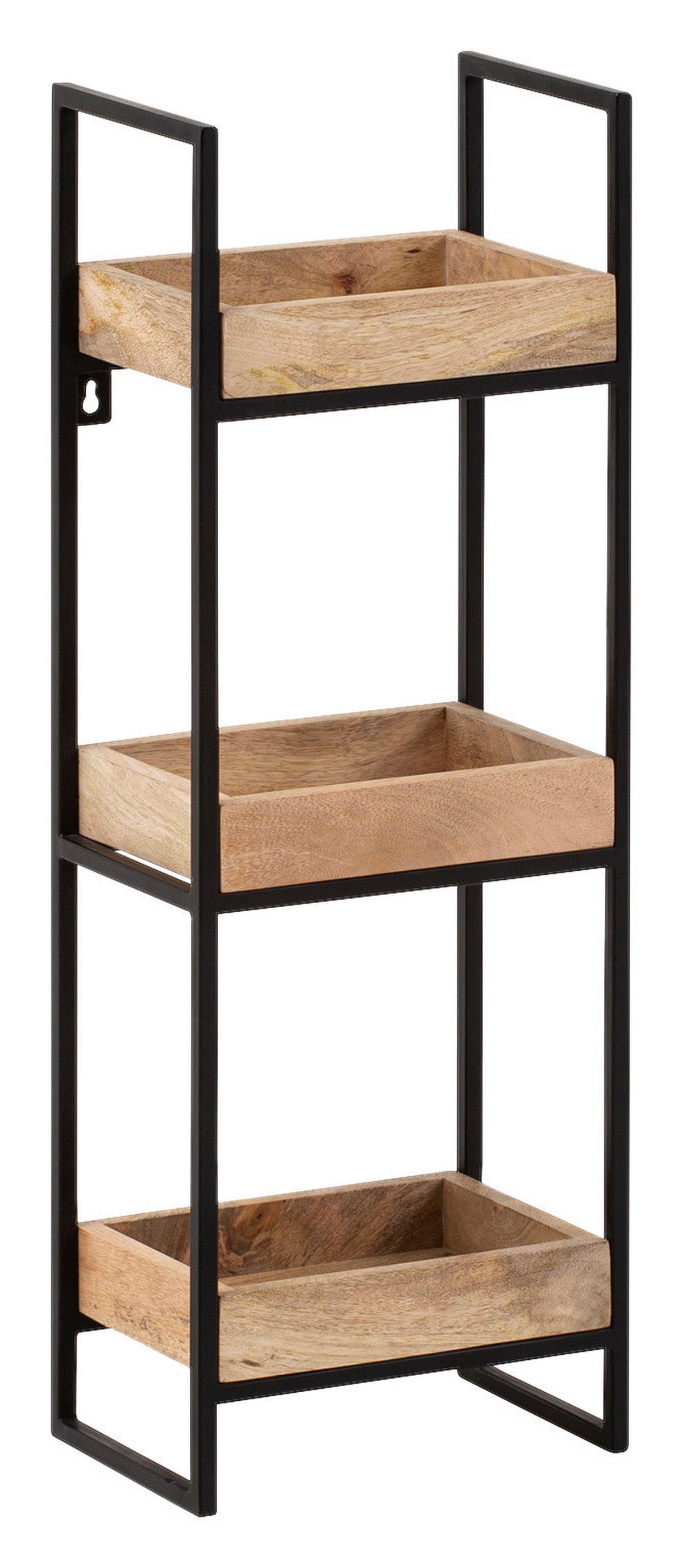 Wandregal B/H/T: ca. 27x77x18 cm Wandregal - (27,00/77,00/18,00cm) - Wohnling