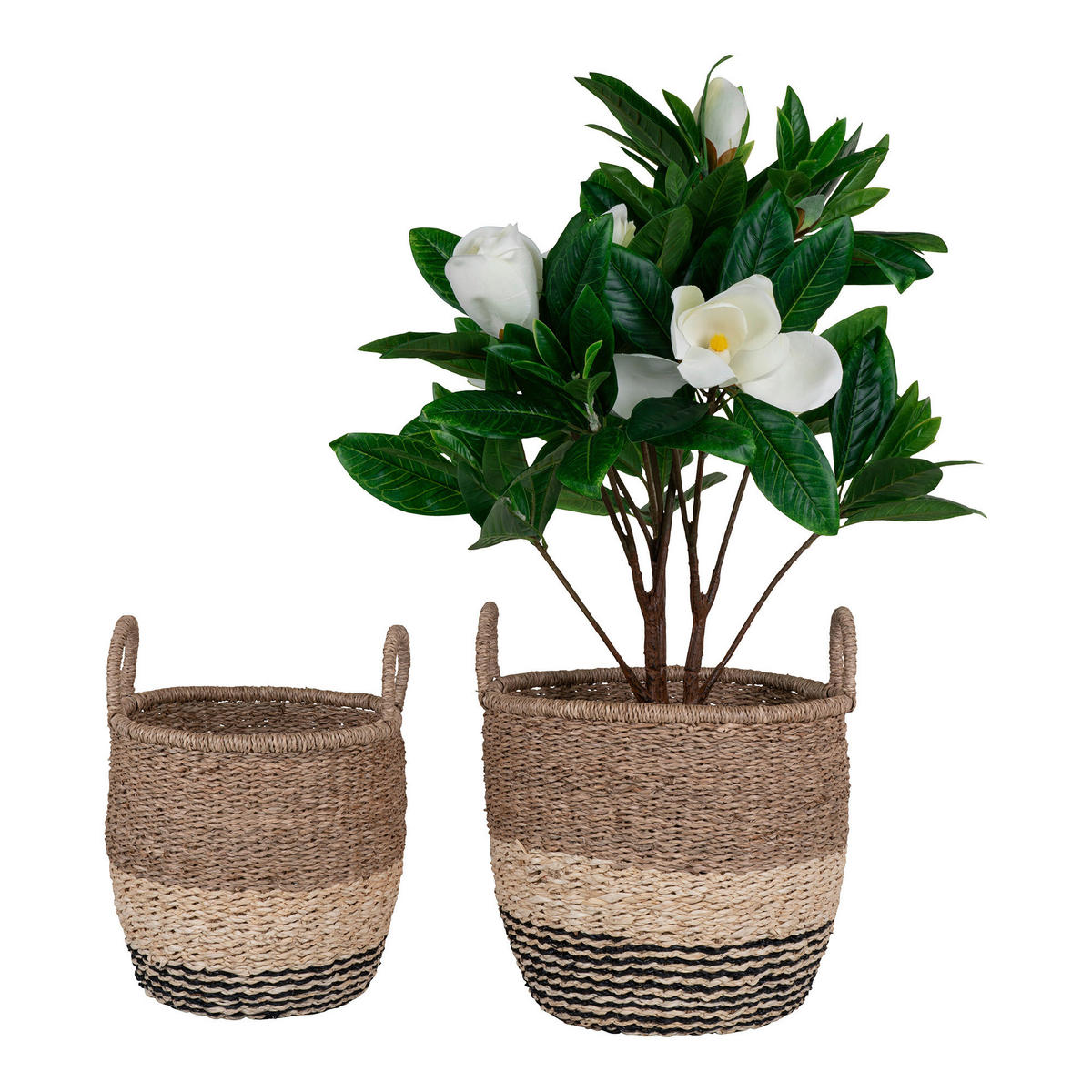 Aufbewahrungskorb 2er Set Lima Lima - braun/natur