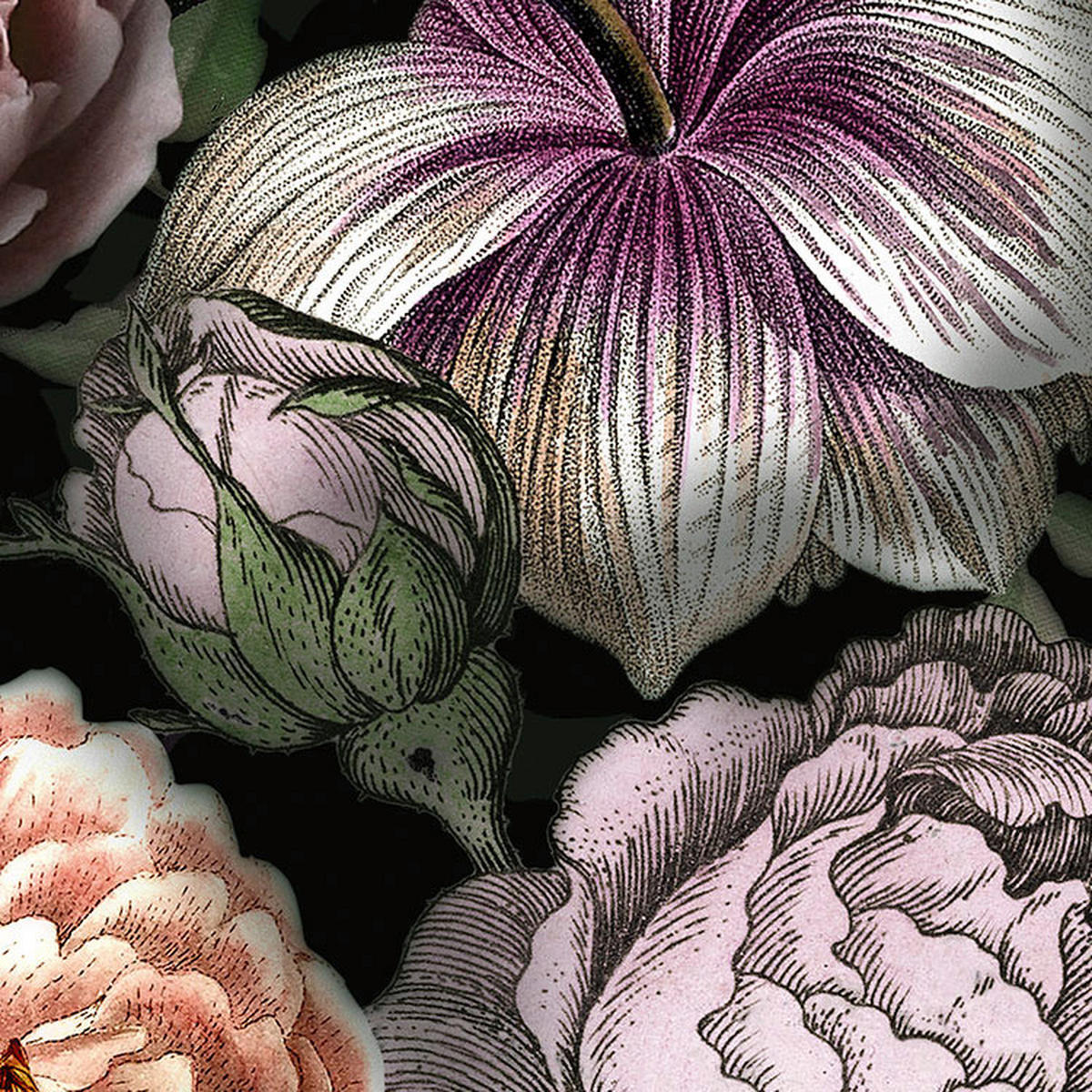 Komar Fototapete Flower Couture D: ca. 125 cm Flower Couture - (125,00cm) - Komar