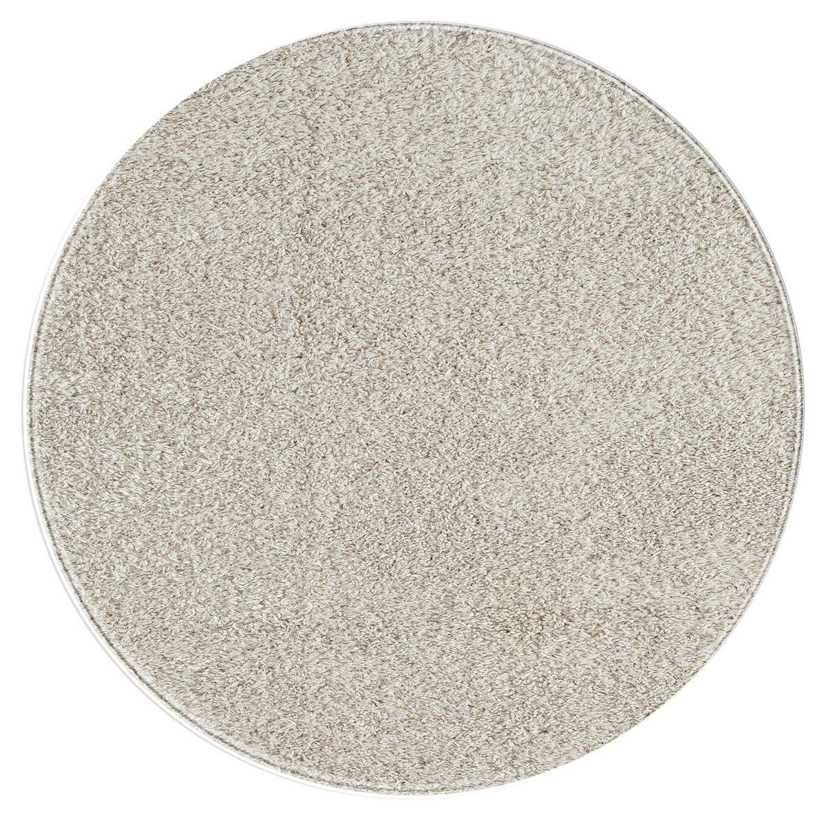 Merinos Teppich Recycle Floki weiß D: ca. 120 cm Recycle Floki - weiß (120,00cm) - Merinos