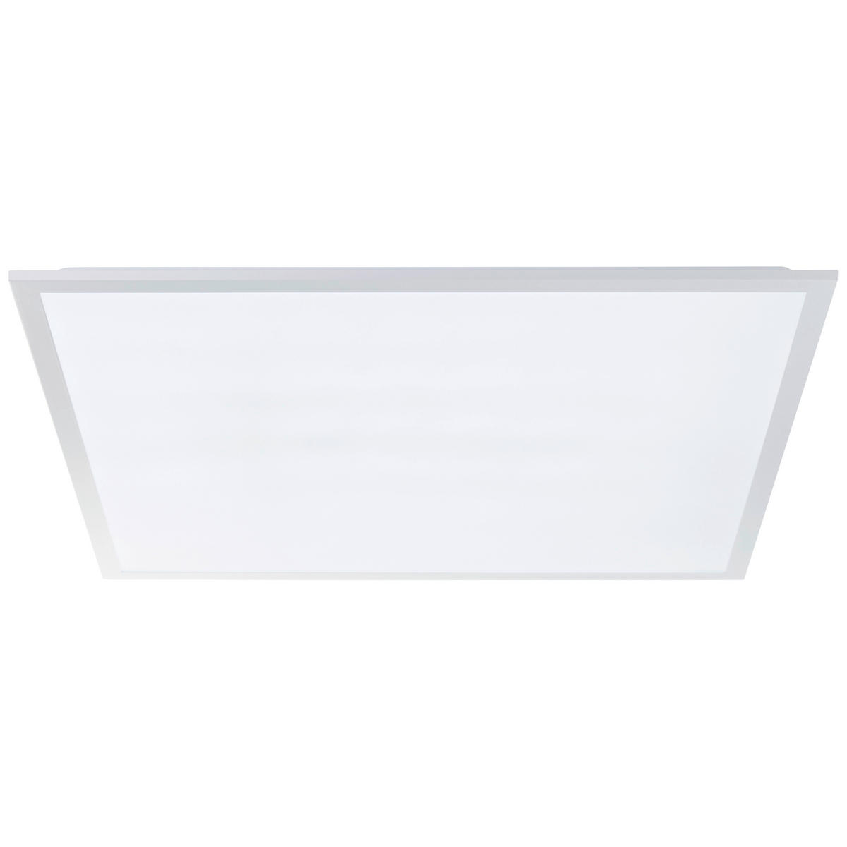Brilliant LED-Deckenleuchte weiß Metall Kunststoff B/H/L: ca. 63x7,5x63 cm Briston - weiß (63,00/63,00/7,50cm) - Brilliant