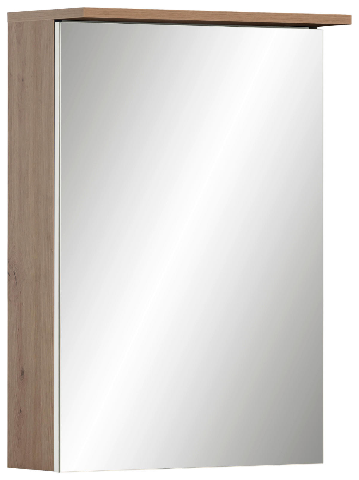 Spiegelschrank Jesper Eiche Artisan Nachbildung weiß matt B/H/T: ca. 50,4x72,3x15,9 cm Jesper - Eiche/weiß (50,40/72,30/15,90cm) - Möbelpartner