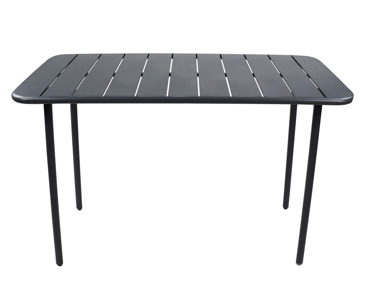 VCM Gartentisch Sumila schwarz Metall B/H/L: ca. 110x72x55 cm Sumila - schwarz (55,00/110,00/72,00cm) - VCM