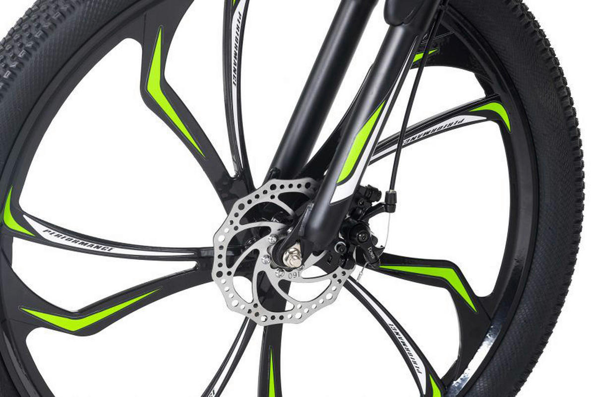 KS-Cycling Mountainbike Xplicit Hardtail Xplicit 27,5 Zoll Rahmenhöhe 46 cm 21 Gänge schwarz schwarz ca. 27,5 Zoll Xplicit - schwarz/grün - KS-Cycling